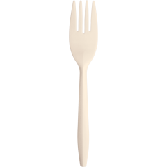 Environ Medium Weight Cornstarch Bulk Natural Fork 1000ct