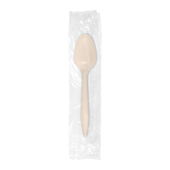 Environ Medium Weight Cornstarch Wrapped Natural Teaspoon 1000ct