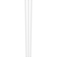 PAPER STRAW JUMBO 7.75 UWR WH