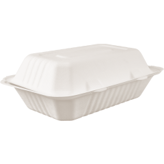 6X6 clam Env-C Bagasse 500ct