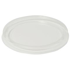 Compostable PLA Lid fits 2-4oz Portion Cups 2000/cs 72mm Rim