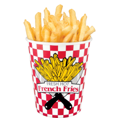 16oz Fry Cup Paper 1000/cs