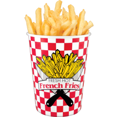 32oz Fry Cup Paper 600/Cs