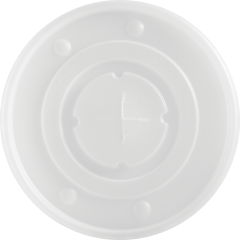 Flat Plastic Lid W/Straw Hole Fits 44Oz Cold Cups 500/Cs