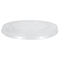 Flat Lid W/Straw Hole Fits 32Oz Cold Cups 1000/cs
