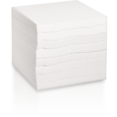 13.75X15.75In Dinner Napkin Airlaid Nonwoven White 5/200pk