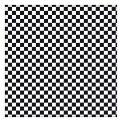 12x12in Checked Dry Wax Wraps Black 5000/cs