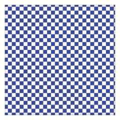 12x12in Checked Dry Wax Wraps Blue 5000/cs