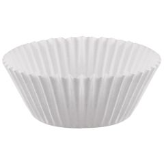 6" Baking Cups White 10000/Cs