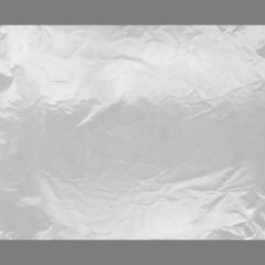 Rounded Rectangles Foil Wrap 2500/cs