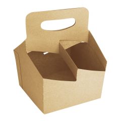 Large 4-Cup Carrier W/Handle