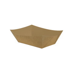 2Lb Food Tray Paper #200 kraft 4/250ct