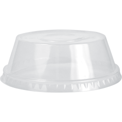 PET Dome Lid W/O Hole For Parfait Cups 500/Cs 95mm