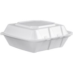 8X8In 1-Compartment Foam Container 200/Cs