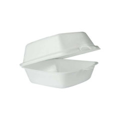 6X6In White Foam Container 500/Cs