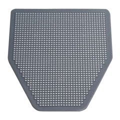 Urinal Floor Mat Gray 6/Cs