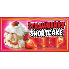 Sign 12X24in Strawberry Shortcake Design 1ea (2019)