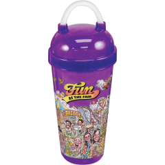 32oz Tizzeroo Souvenir Fun At The Fair Design W/Lid & Straw 100/Cs