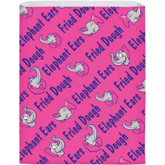 12x1X15in To-Go Bag Elephant Ear Design 1000/cs