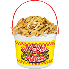 48oz Container Bucket O' fries Design With Handle In White 130/Cs