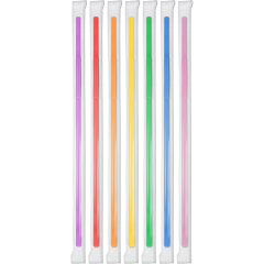8.5In Individually Wrapped Kurly Straw 16/125Pk