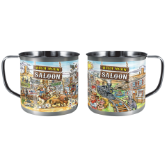 32oz High Noon Saloon Ss Mug 80/cs