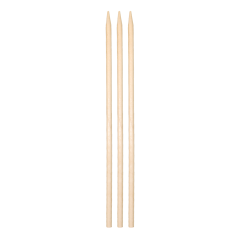10x0.1875in (3/16) wood Skewer 4/1000Ct