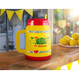 32oz Mini-Tanker Souvenir Cup We Squeeze to Please Design 24/cs