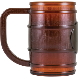 32oz Plain Barrel Stainless Steel Mug