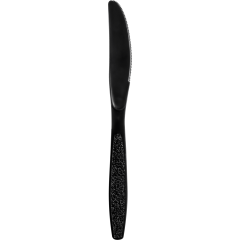 Heavy Weight Polystyrene Bulk Black Knife 1000ct