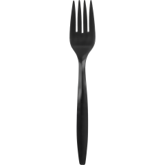Medium Weight Polypropylene Bulk Black Fork 1000ct