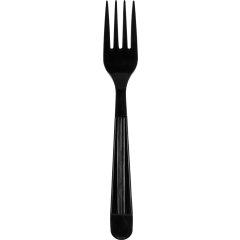 Heavy Weight Polypropylene Bulk Black Fork 1000ct