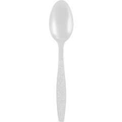 Extra Heavy Weight Polystyrene Bulk Clear Teaspoon 1000ct