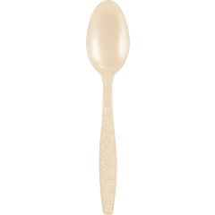 Heavy Weight Polystyrene Bulk Almond Teaspoon 1000ct