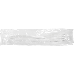 Medium Weight Polypropylene Wrapped White Fork 4/250ct