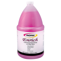 Inopak Enrich Pink Lotion Hand Soap, 4/1gal