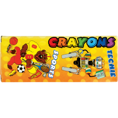 4Pk Box Crayons 10/60ct