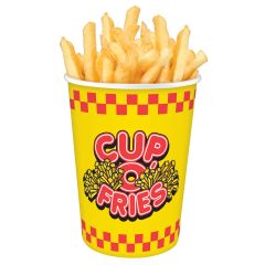 12oz Paper Fry Cup 1000Cs 86mm