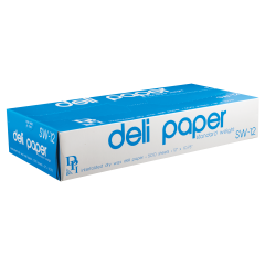 Deli Paper Plain Dry Waxed Standard Weight, 12in X 10.75in, 500ct