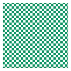 Deli Wraps Dry Waxed, Green &amp; White Checked, 12in X 12in, 5/1000ct