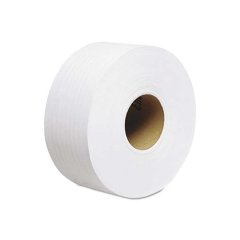 JRT Jumbo Core Bath Tissue 2-Ply, 700ft, 9in Core, 12/cs