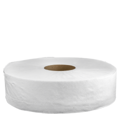 JRT Jumbo Bath Tissue 2-Ply, 1200ft, 12in Core, 6/cs