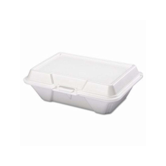 6X9In White Foam Container 200/Cs