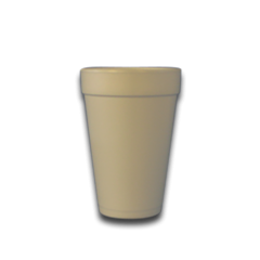 16oz White Foam Cup 1000/cs