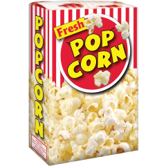 Popcorn Box Fresh Popcorn Design #2, 34oz, 500/cs