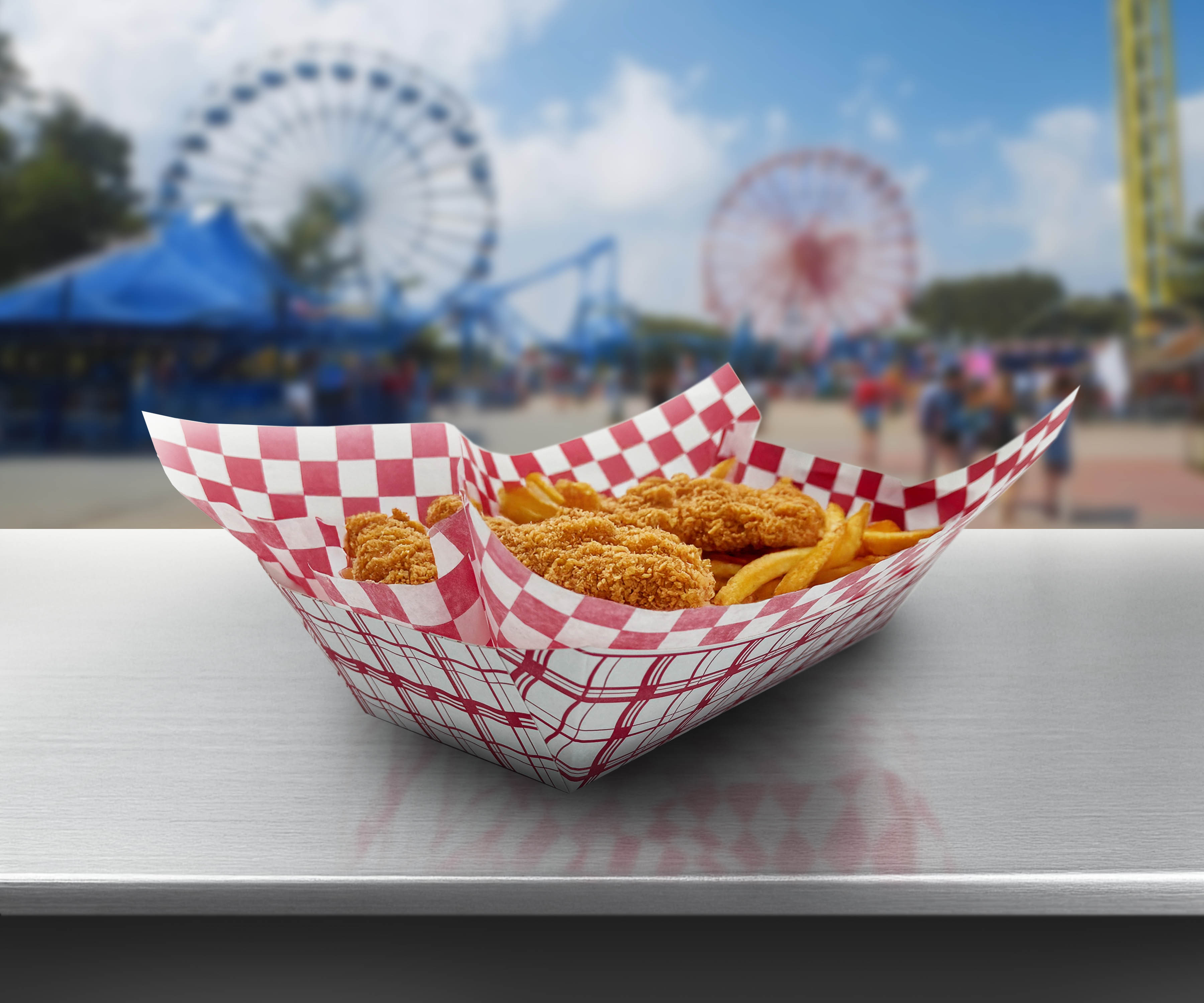 Food service products for amusement parks and attractions