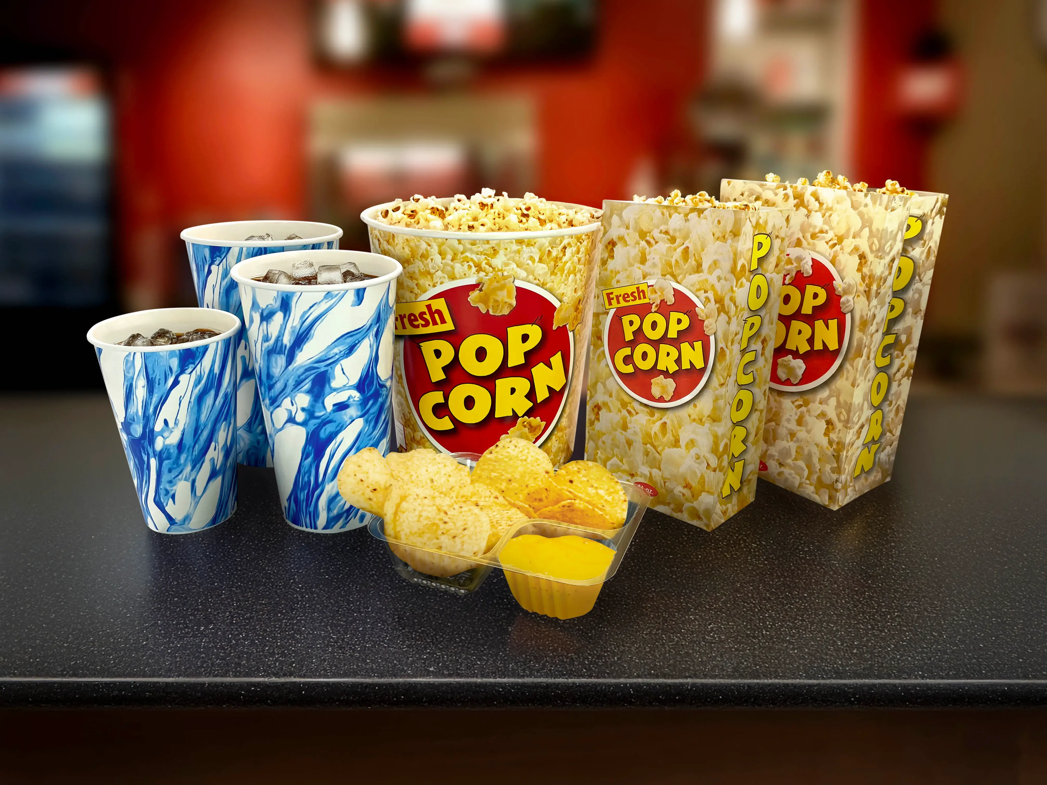 Concession products to sell through your theaters concession stand.